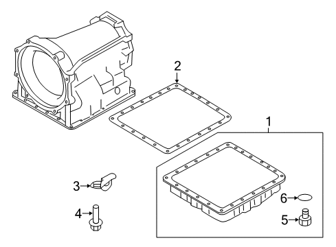 2021 Infiniti QX80 Automatic Transmission Diagram