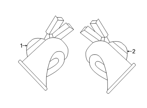 2023 Infiniti QX55 Horn Diagram