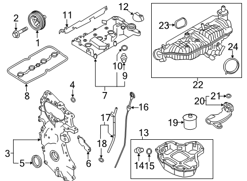 2020 Infiniti QX50 Filters Diagram 2