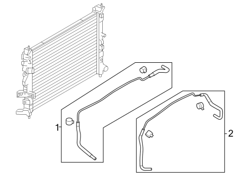 2023 Infiniti QX55 Trans Oil Cooler Lines Diagram