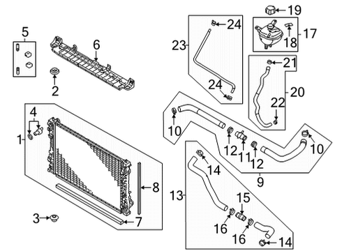 2022 Infiniti QX60 BOLT Diagram for 01121-A6031