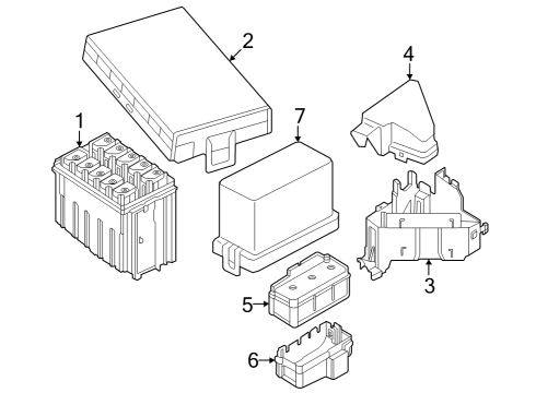 2023 Infiniti QX55 Fuse & Relay Diagram 1