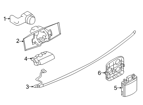 2020 Infiniti QX50 Lift Gate Diagram 2