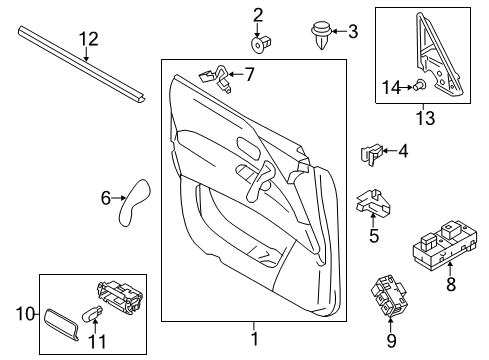 2021 Infiniti QX80 Power Seats Diagram 2