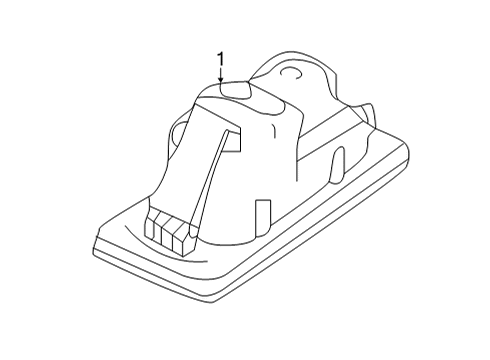 2024 Infiniti QX55 License Lamps Diagram