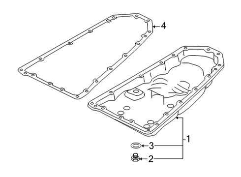 2024 Infiniti QX55 Transaxle Parts Diagram