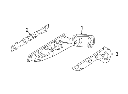 2022 Infiniti QX80 Exhaust Manifold Diagram