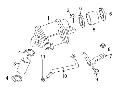 2020 Infiniti Q60 Intercooler Diagram 4