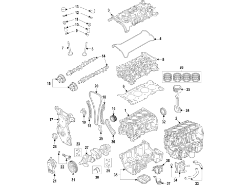 2016 Infiniti Q50 Motor Assy-Actuator Diagram for 23753-5CA0C