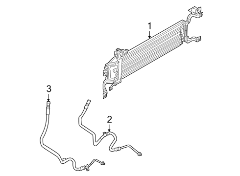 2023 Infiniti QX60 Trans Oil Cooler Diagram 2