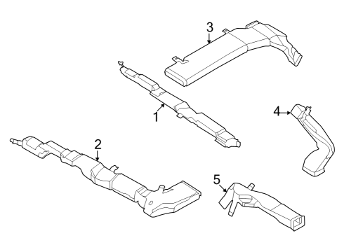 2022 Infiniti QX60 Ducts Diagram 2