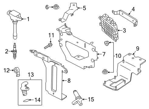 2021 Infiniti QX50 Ignition System Diagram