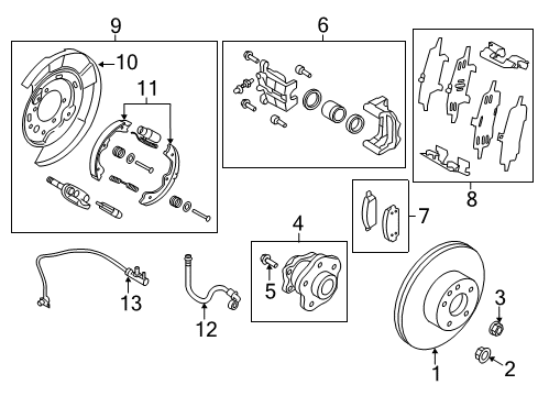 2020 Infiniti Q60 Parking Brake Diagram 2