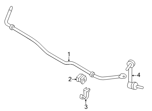 2020 Infiniti QX60 Rear Suspension, Lower Control Arm, Upper Control Arm, Ride Control, Stabilizer Bar, Suspension Components Diagram 1