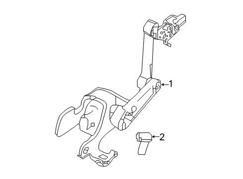 2021 Infiniti QX50 Ride Control Diagram