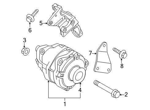 2022 Infiniti QX80 Alternator Diagram 2