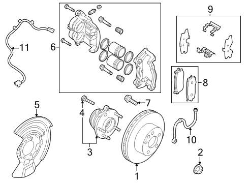 2023 Infiniti QX60 Anti-Lock Brakes Diagram 2