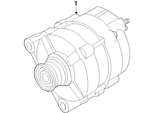 2020 Infiniti QX60 Alternator Diagram 1