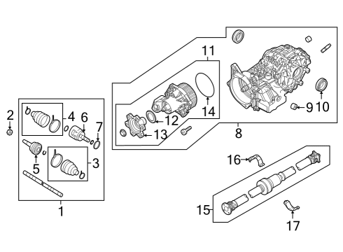 2022 Infiniti QX60 Seal-Oil Diagram for 01004-90001