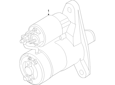 2022 Infiniti QX80 Starter Diagram 2