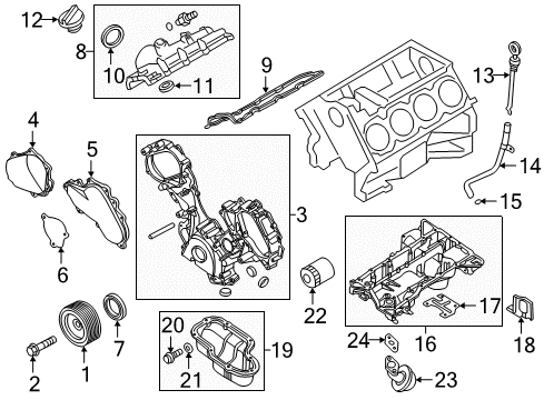 2021 Infiniti QX80 Filters Diagram 2