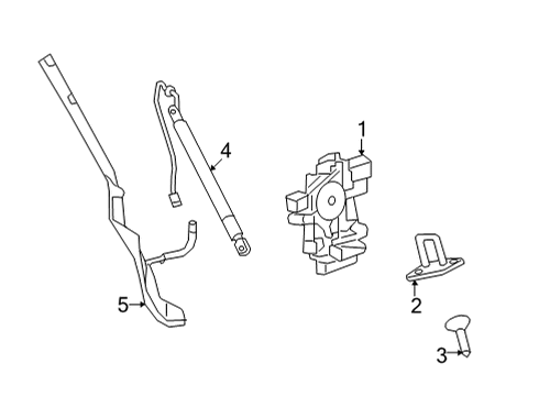 2024 Infiniti QX55 Lock & Hardware Diagram 2