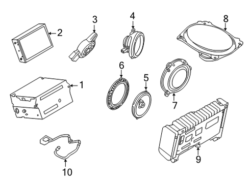 2020 Infiniti Q60 Sound System Diagram