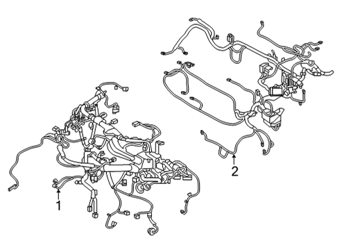 2022 Infiniti QX55 Wiring Harness Diagram