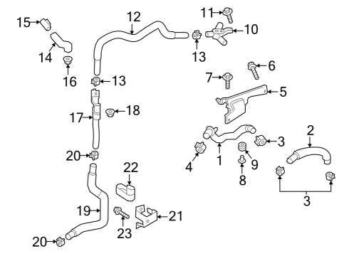 2022 Infiniti Q50 Intercooler Diagram 4