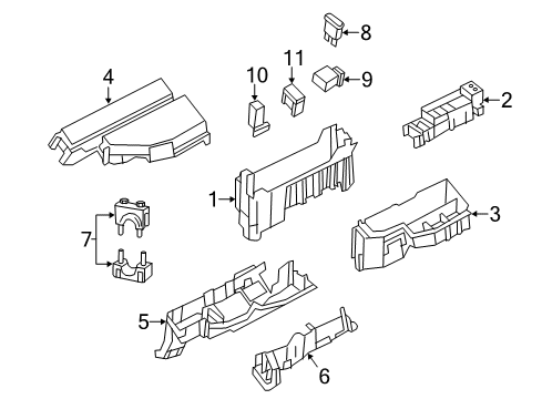 2020 Infiniti QX60 Fuse & Relay Diagram 1