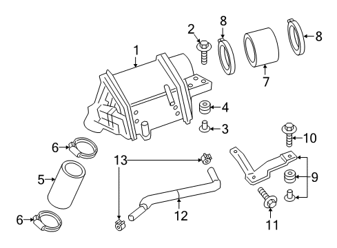 2022 Infiniti Q50 Intercooler Diagram 3