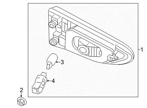 2020 Infiniti QX60 Backup Lamps Diagram