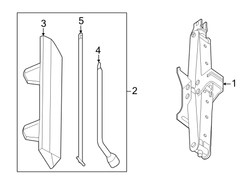 2023 Infiniti QX60 Jack & Components Diagram