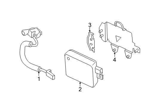 2020 Infiniti QX60 Electrical Components Diagram 1