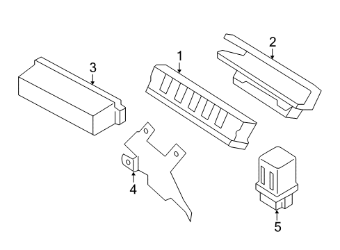 2020 Infiniti QX60 Window Defroster Diagram