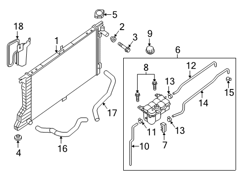 2022 Infiniti QX60 Bolt Diagram for 01125-N1061