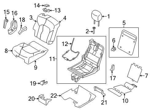 2020 Infiniti QX80 Heated Seats Diagram 6