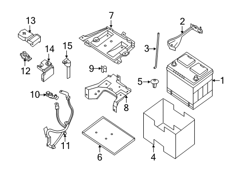 2020 Infiniti QX60 Battery Diagram