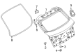 Diagram for Infiniti QX55 Weather Strip - 90830-5VG0A