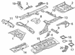 Diagram for Infiniti QX55 Rear Crossmember - G5640-5NAMA