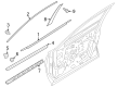 Diagram for Infiniti QX55 Door Moldings - 80870-5VG0B