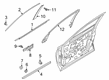 Diagram for Infiniti QX55 Door Moldings - 80870-5VG0H