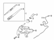 Diagram for 2022 Infiniti QX50 Wiper Blade - 28790-5NA0A