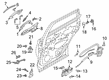 Diagram for 2022 Infiniti QX50 Power Window Switch - 25431-5NA0B