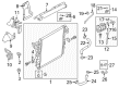 Diagram for 2021 Infiniti QX80 Radiator - 21410-6JR0A