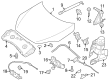 Diagram for Infiniti QX50 Hood - F5100-5NAMA