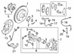 Diagram for Infiniti QX55 Brake Caliper - 44001-5VG0A