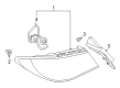 Diagram for Infiniti Q60 Tail Light - 26555-5CA0C