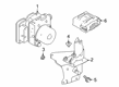 Diagram for Infiniti QX55 ABS Control Module - 47660-5NA0D