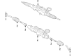 Diagram for 2022 Infiniti QX50 Tie Rod End - D8520-5NA0B